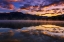 Picture of SUNRISE AT EDITH LAKE-JASPER NATIONAL PARK-ALBERTA-CANADA