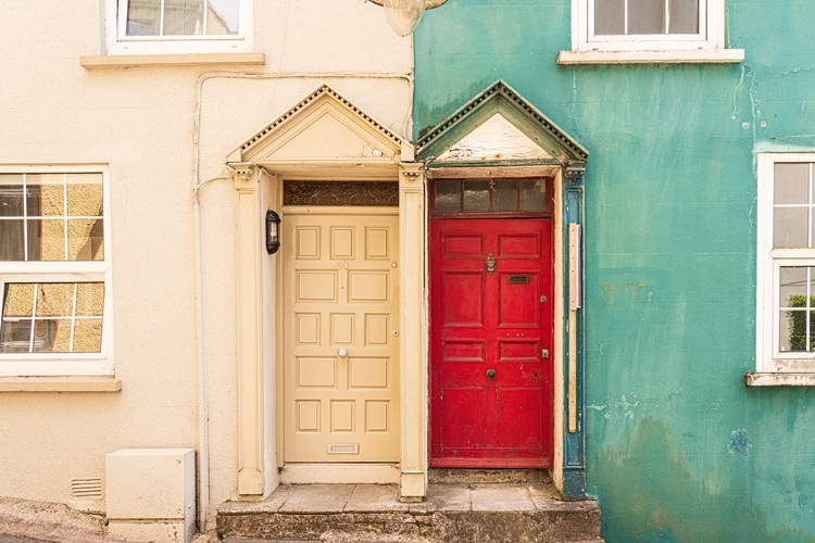 Picture of EUROPE-IRELAND-KINSALE-EXTERIOR OF COLORFUL BUILDINGS