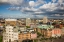 Picture of SWEDEN-SCANIA-MALMO-INRE HAMNEN INNER HARBOR-ELEVATED SKYLINE VIEW