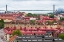 Picture of SWEDEN-VASTRAGOTLAND AND BOHUSLAN-GOTHENBURG-HIGH ANGLE VIEW OF THE ALVSBORGSBRON BRIDGE