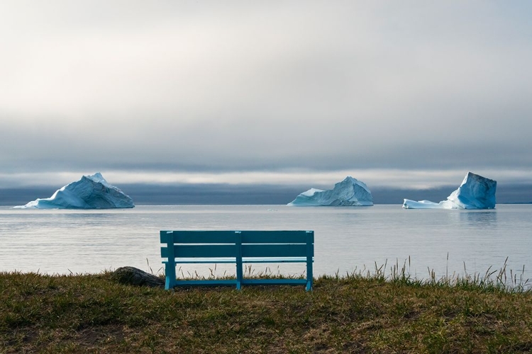 Picture of FLOATING ICEBERG IN THE FJORD-QEQERTARSUAQ-GREENLAND