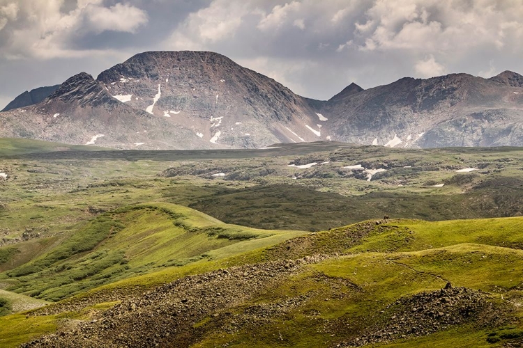 Picture of USA-COLORADO-WEMINUCHE WILDERNESS MOUNTAIN AND VALLEY LANDSCAPE