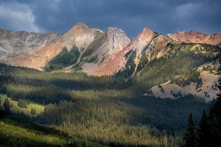 Picture of USA-COLORADO-GUNNISON NATIONAL FOREST LANDSCAPE WITH AVERY PEAK