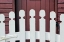 Picture of TYPICAL WHITE PICKET FENCE-SHAKER VILLAGE OF PLEASANT HILL-HARRODSBURG-KENTUCKY