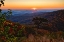 Picture of USA-VIRGINIA-SHENANDOAH NATIONAL PARK-SUNRISE ALONG SKYLINE DRIVE IN THE FALL