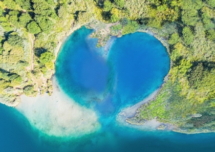 Picture of HEART SHAPED ATOLL-FIJI