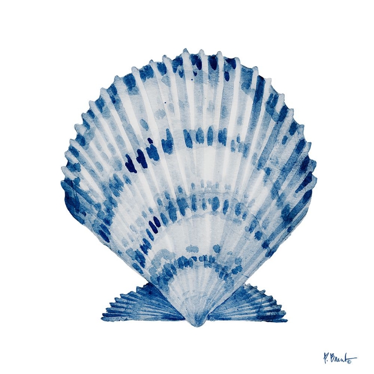 Picture of GRENADA SHELLS II - INDIGO