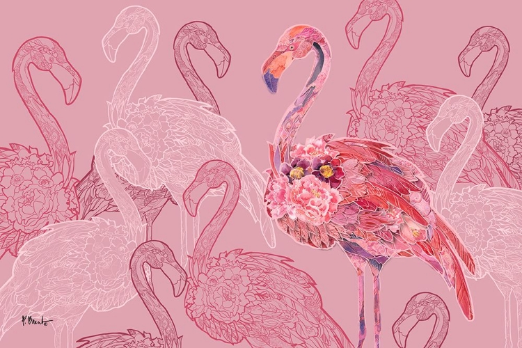 Picture of FLAMINGO FLOCK