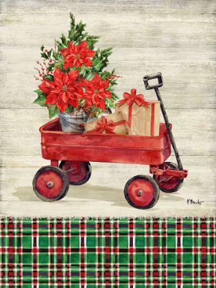 Picture of CHRISTMAS WAGON VERTICAL I