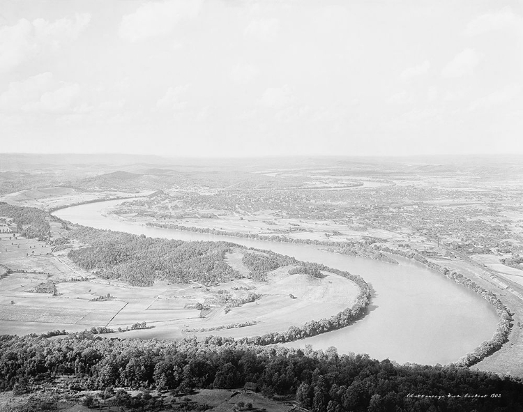 Picture of CHATTANOOGA TN RIVER FROM LOOKOUT 1902