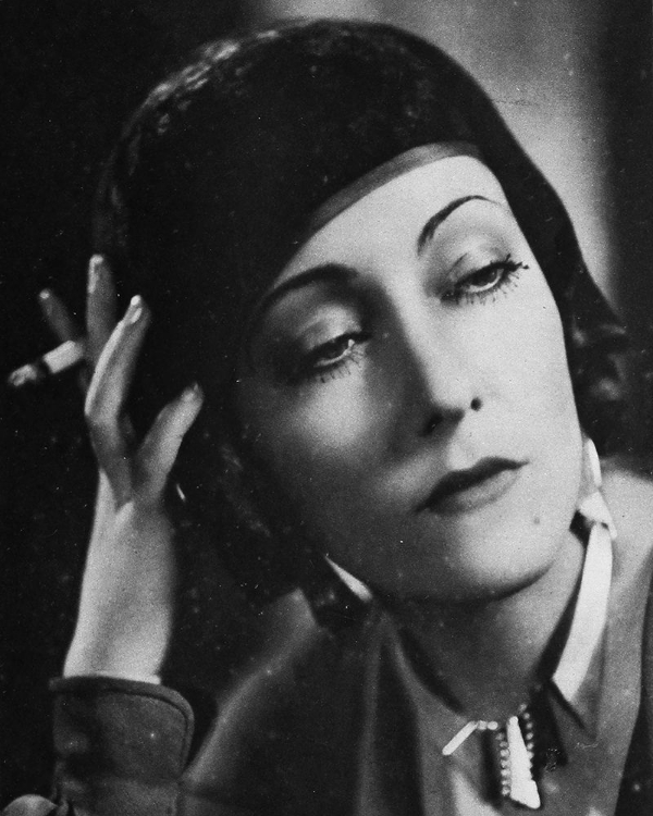 Picture of GLORIA SWANSON, PURPLE