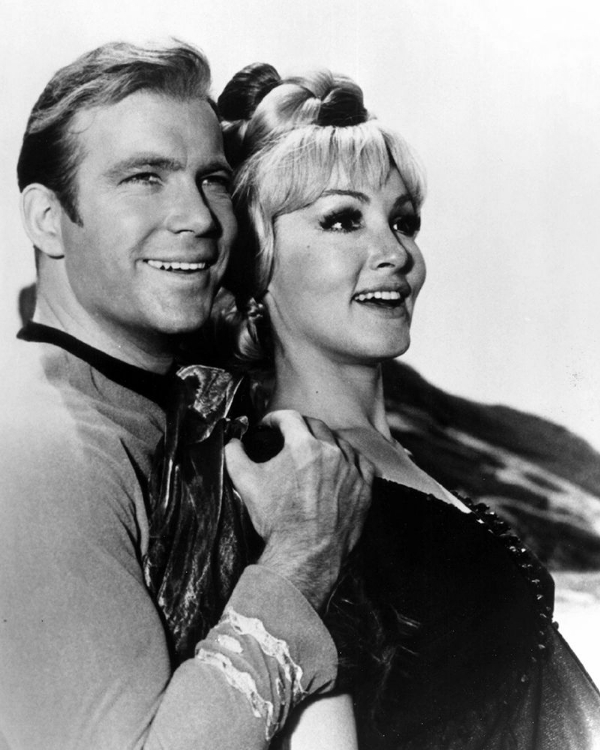 Picture of WILLIAM SHATNER, JULIE NEWMAR, STAR TREK