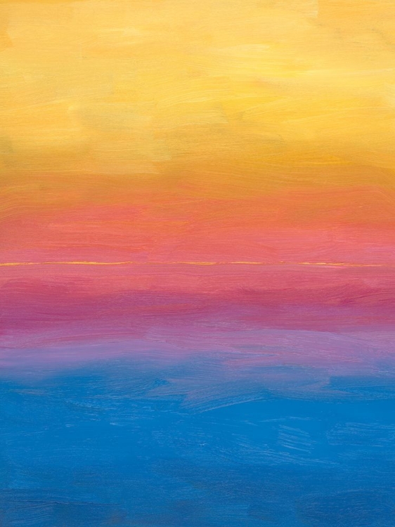 Picture of BRUSHSTROKE SUNSET II