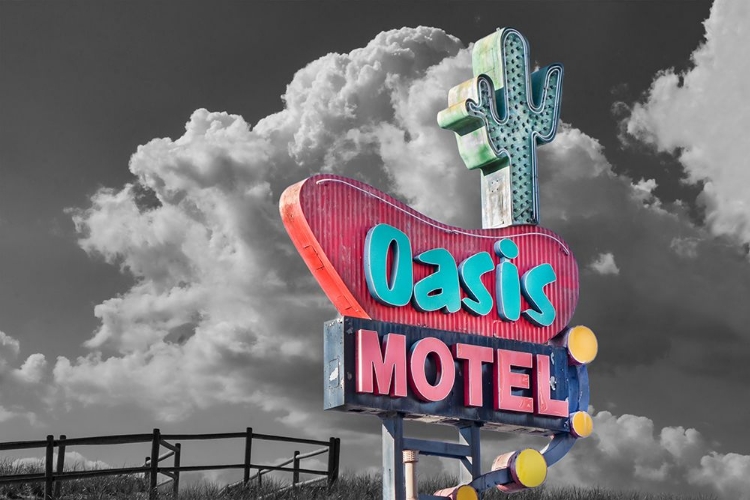 Picture of OASIS MOTEL VINTAGE SIGN