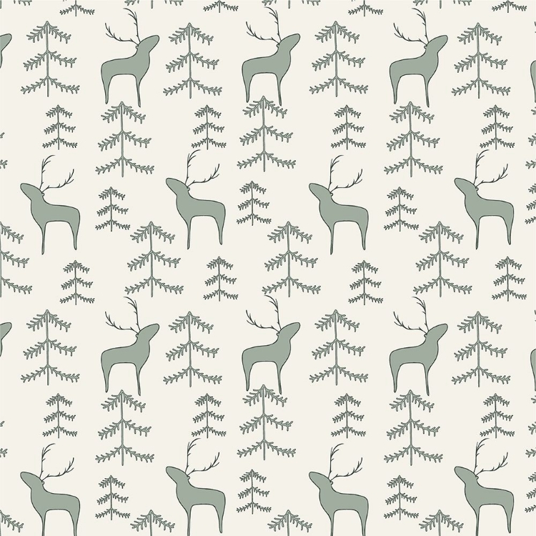 Picture of REINDEER FOREST PATTERN 1