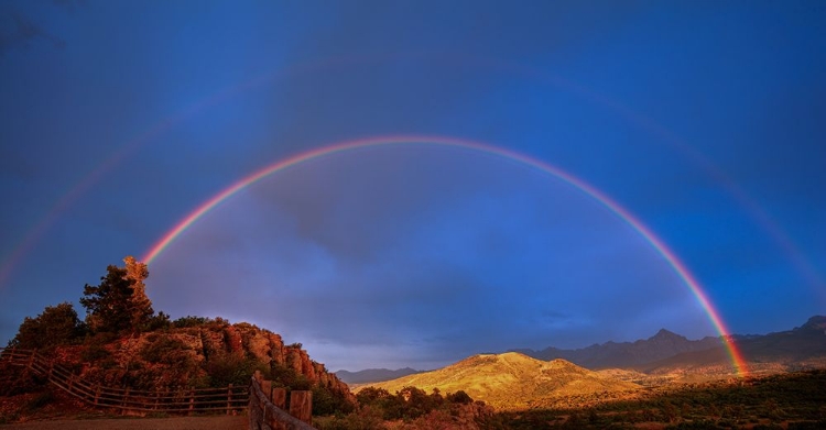 Picture of DOUBLE RAINBOW OVER MOUNT SNEFFELS 2