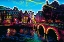 Picture of C007 COLORFUL CITYVIEW OF AMSTERDAM HERENGRACHT