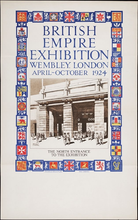 Picture of BRITISH EMPIRE EXHIBITION-1924-NORTH ENTRANCE