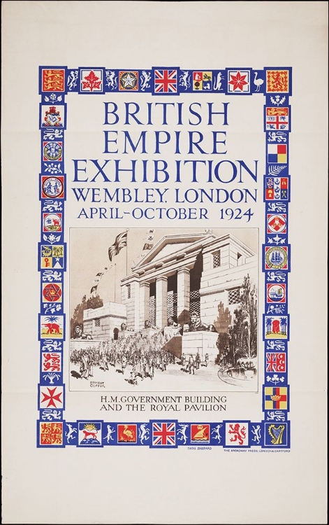 Picture of BRITISH EMPIRE EXHIBITION-1924-ROYAL PAVILLION