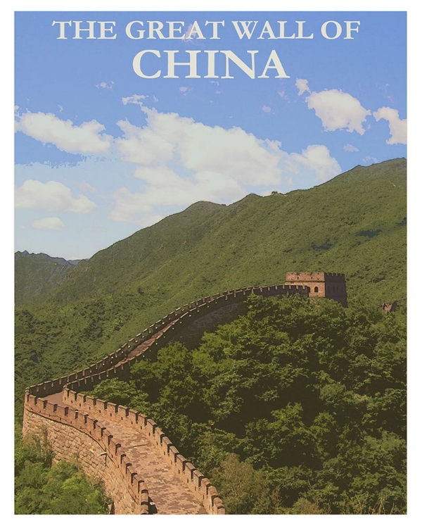 Picture of CHINA THE GREAT WALL TRAVEL POSTER