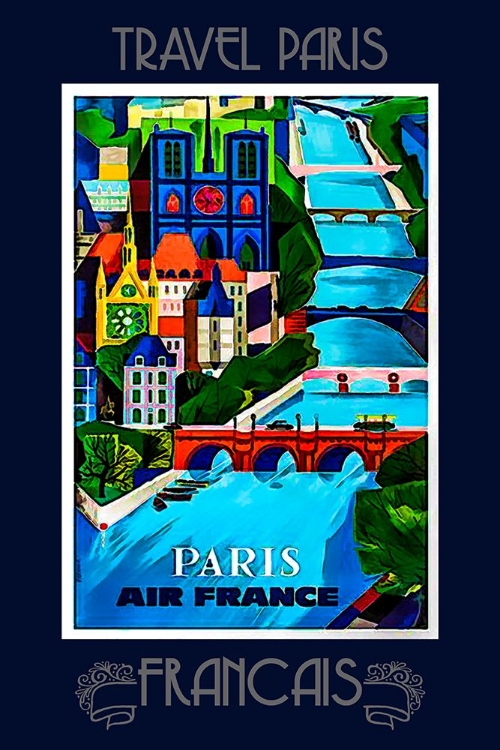 Picture of PARIS TRAVEL POSTER