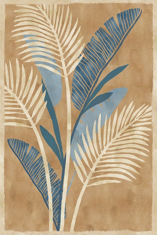 Picture of COBALT BLUE PALMS III