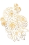 Picture of PACEY BOUQUET IN GOLD