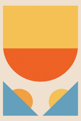 Picture of BRIGHT MINIMAL SHAPES SERIES #1