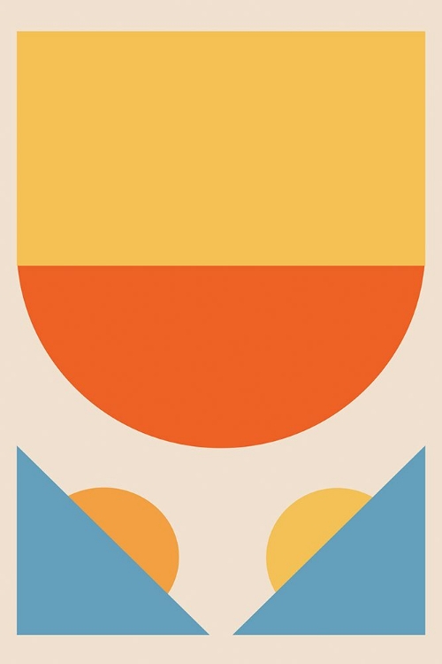 Picture of BRIGHT MINIMAL SHAPES SERIES #1