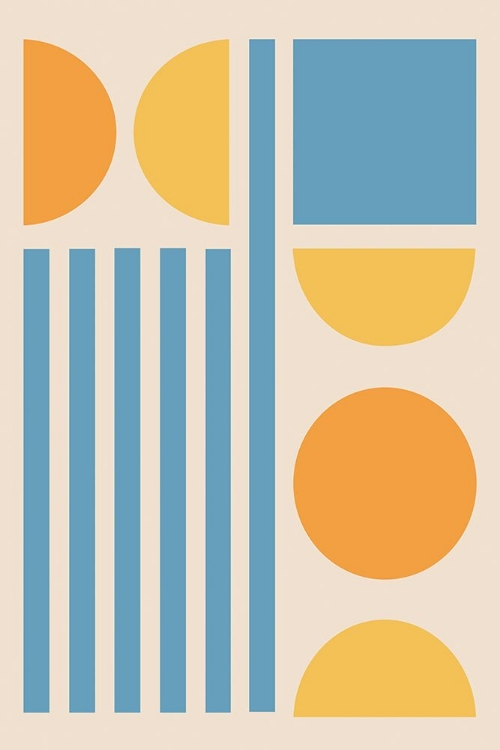 Picture of BRIGHT MINIMAL SHAPES SERIES #3