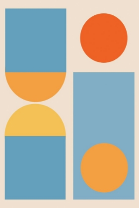 Picture of BRIGHT MINIMAL SHAPES SERIES #4