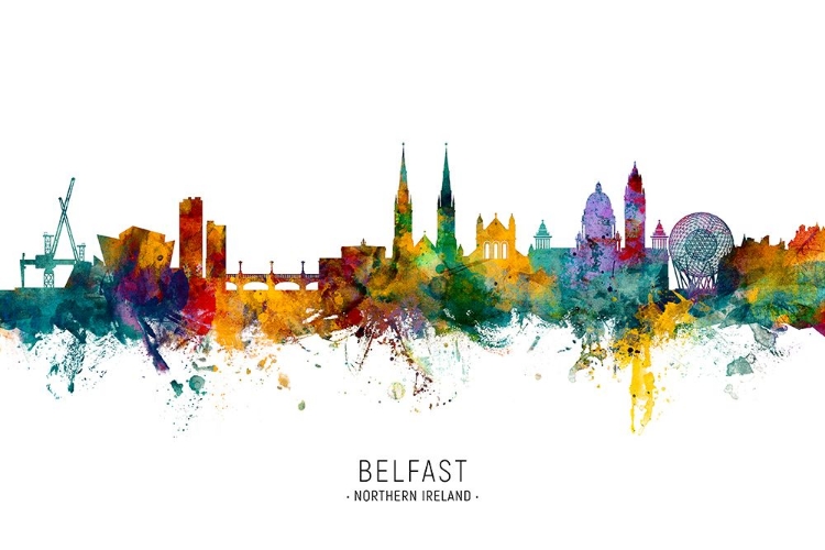 Picture of BELFAST NORTHERN IRELAND SKYLINE