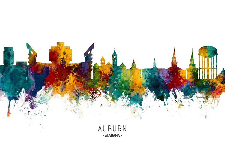 Picture of AUBURN ALABAMA SKYLINE