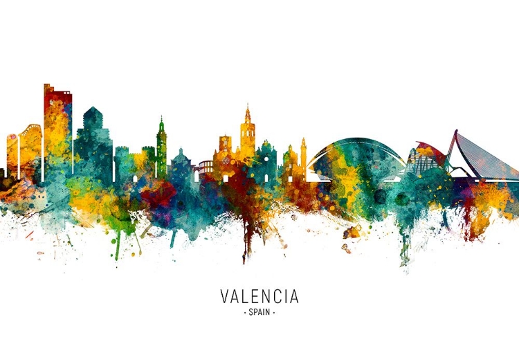 Picture of VALENCIA SPAIN SKYLINE