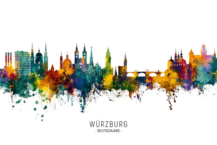 Picture of WAANDFRAC14;RZBURG GERMANY SKYLINE