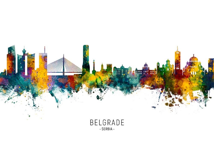 Picture of BELGRADE SERBIA SKYLINE