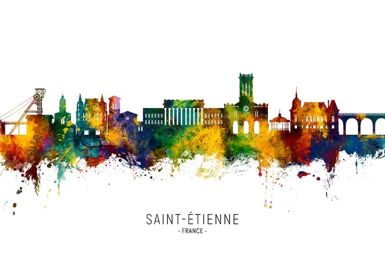 Picture of SAINT-A?TIENNE FRANCE SKYLINE