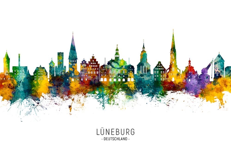 Picture of LAANDFRAC14;NEBURG GERMANY SKYLINE