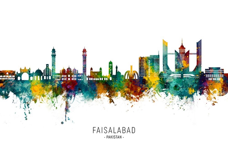 Picture of FAISALABAD PAKISTAN SKYLINE