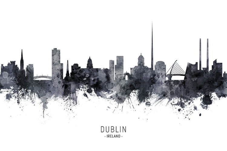 Picture of DUBLIN IRELAND SKYLINE