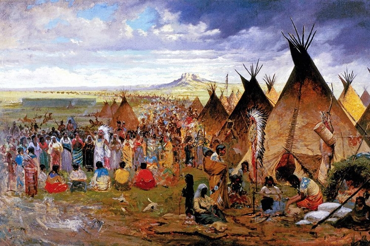Picture of SIOUX ENCAMPMENT