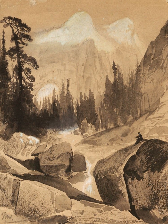 Picture of THE NORTH DOME, YOSEMITE, CALIFORNIA