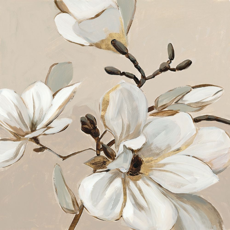 Picture of WHITE MAGNOLIA BRANCH I