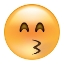 Picture of EMOJI CRESCENT EYE KISS