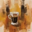 Picture of ABSTRACT COFFEE IV