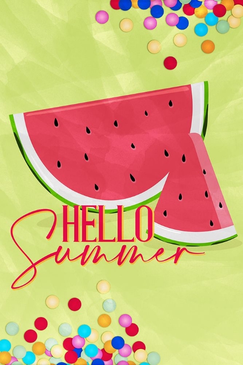 Picture of WATERMELON SUMMER FLAG