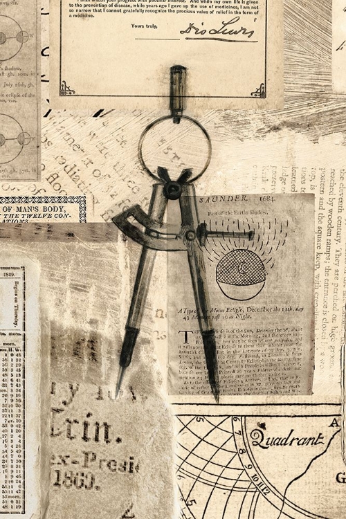 Picture of ACADEMIC DRAFTERS COMPASS ILLUSTRATION