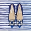 Picture of BLUE MANOLO BLAHNIK SHOES