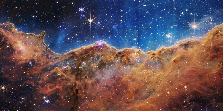 Picture of COSMIC CLIFFS IN THE CARINA NEBULA