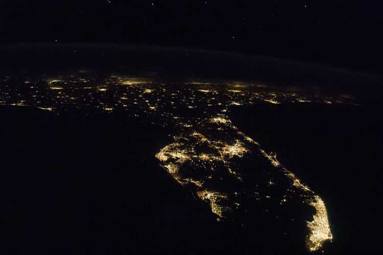 Picture of NOCTURNAL IMAGE OF FLORIDA AND THE SOUTHEAST UNITED STATES - 2013